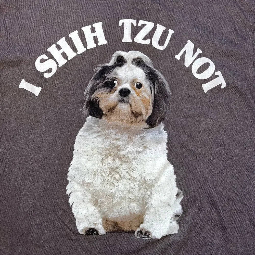 Funny Shih Tzu tee - Picture 2 of 2
